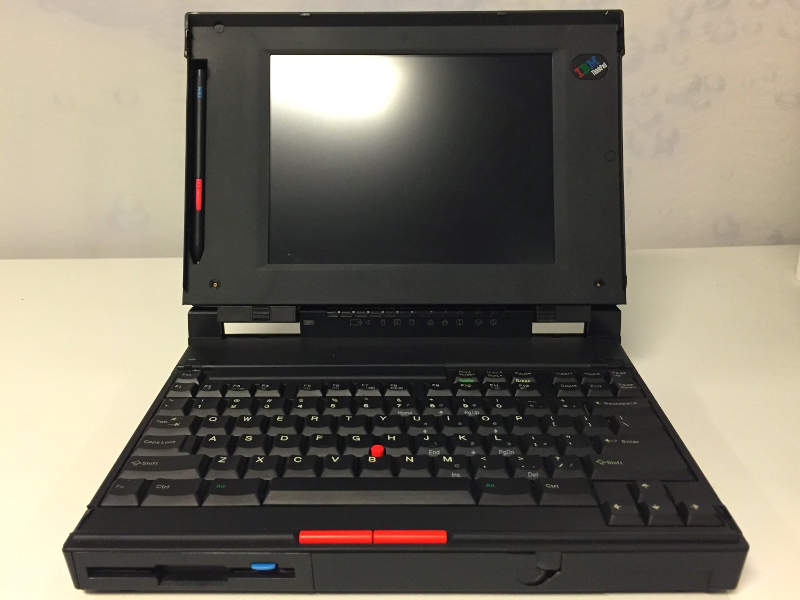 Spectacularly blocky IBM Thinkpad 360PE (not my model, but close in appearance)